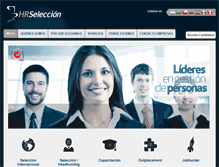 Tablet Screenshot of hrseleccion.com